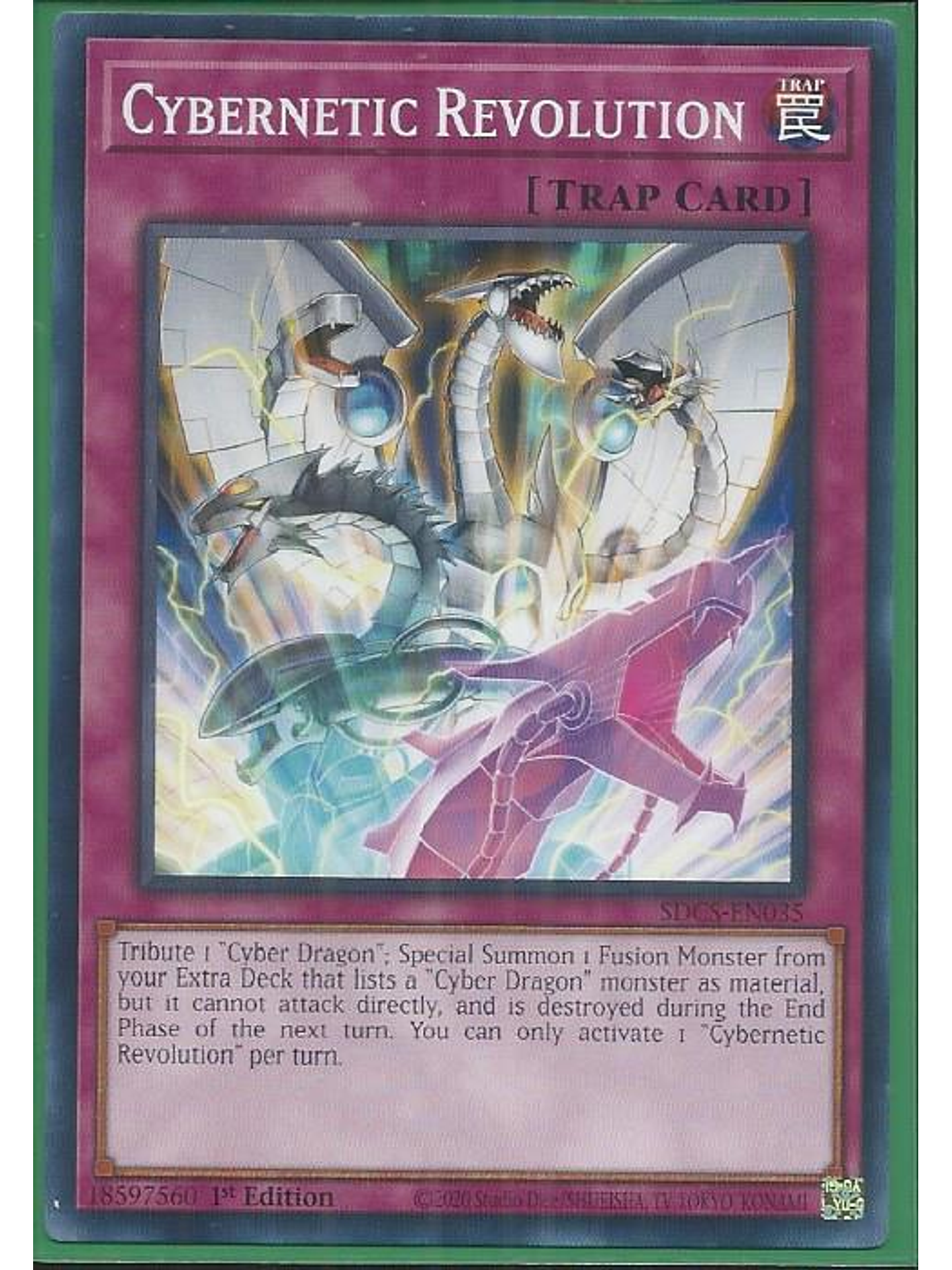 Cybernetic Revolution - SDCS-EN035 - Common 1st Edition 1