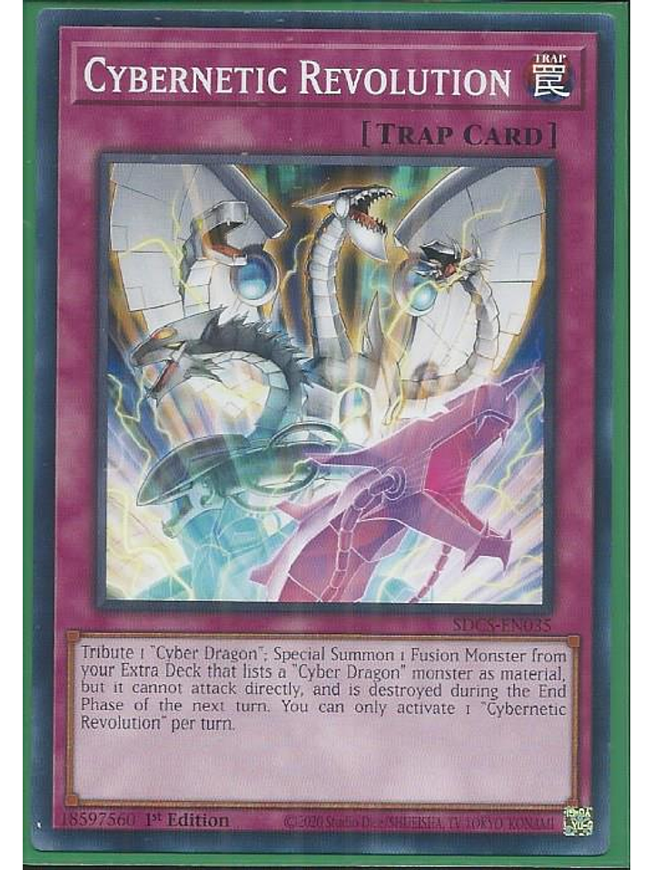 Cybernetic Revolution - SDCS-EN035 - Common 1st Edition 1