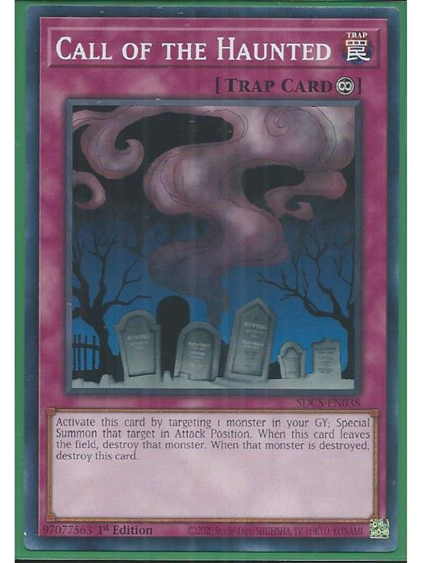 Call of the Haunted - SDCS-EN038 - Common 1st Edition 1