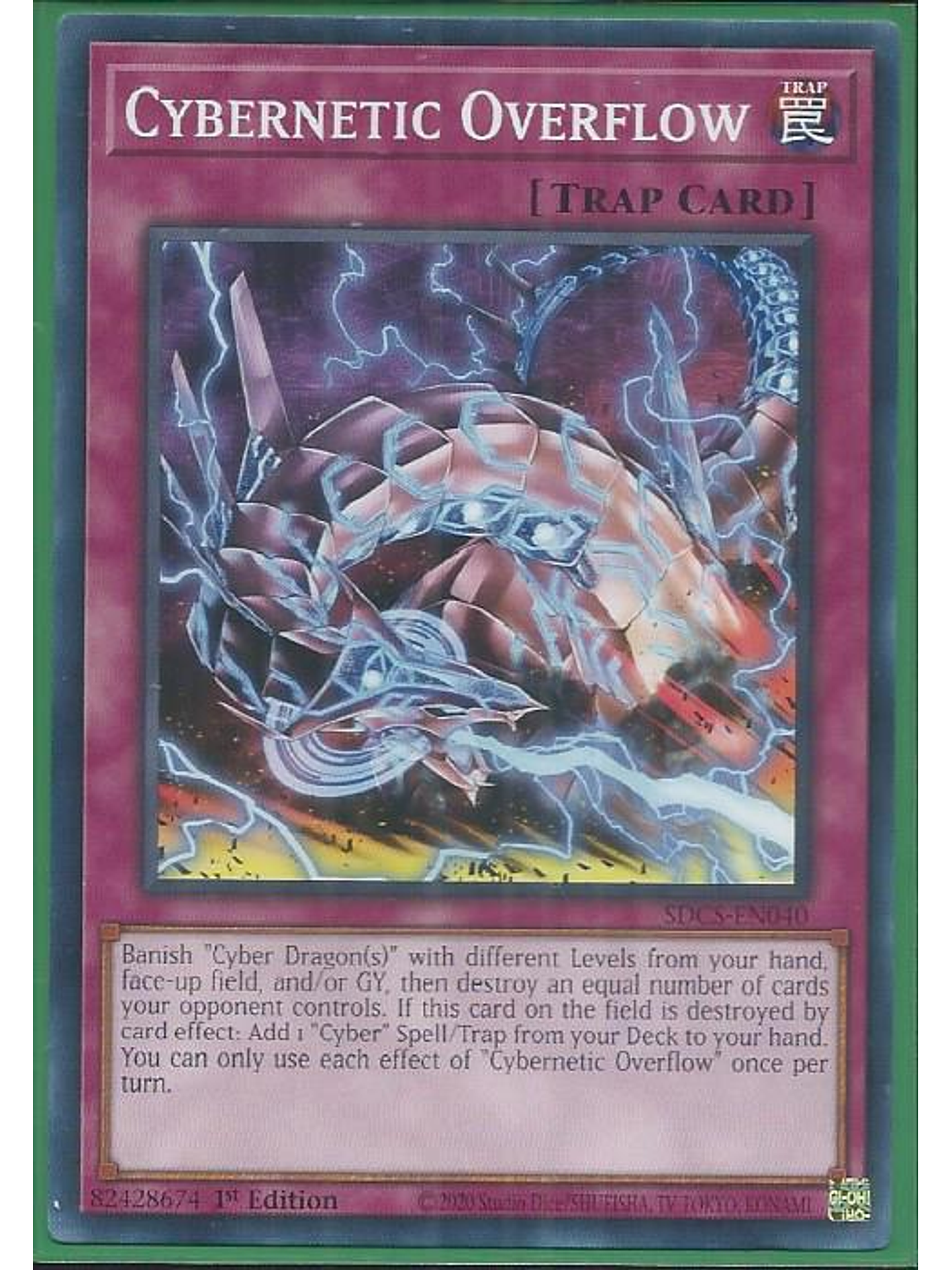 Cybernetic Overflow - SDCS-EN040 - Common 1st Edition 1