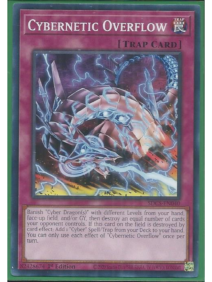 Cybernetic Overflow - SDCS-EN040 - Common 1st Edition 1