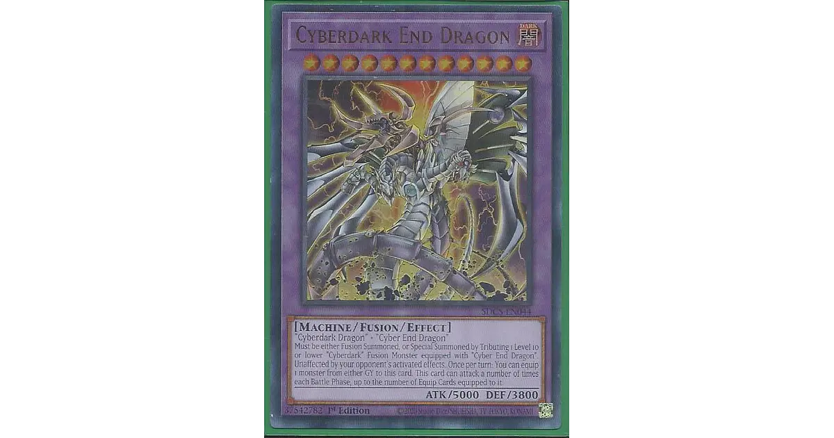 Cyberdark End Dragon - SDCS-EN044 - Ultra Raro - 1a edizione