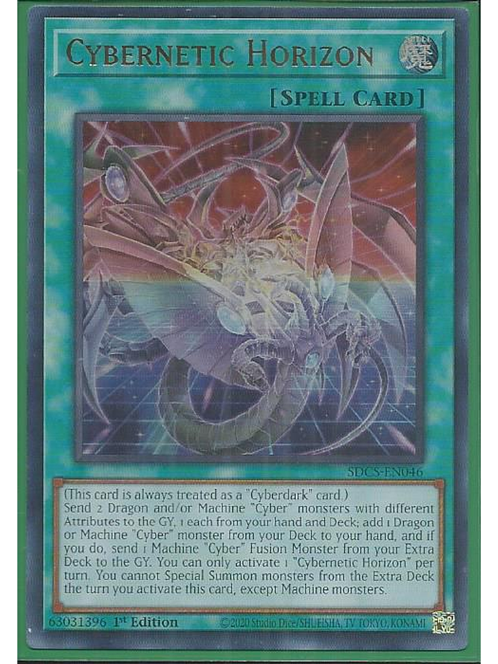 Cybernetic Horizon - SDCS-EN046 - Ultra Rare 1st Edition 1