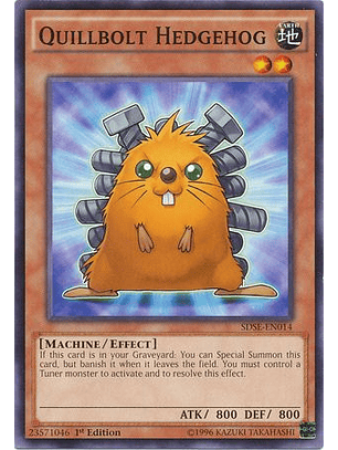 Quillbolt Hedgehog - SDSE-EN014 - Common 1st Edition