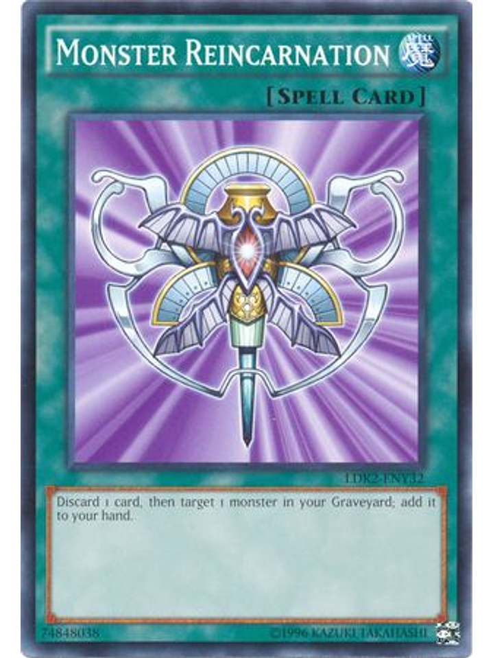 Monster Reincarnation - LDK2-ENY32 - Common Unlimited 1