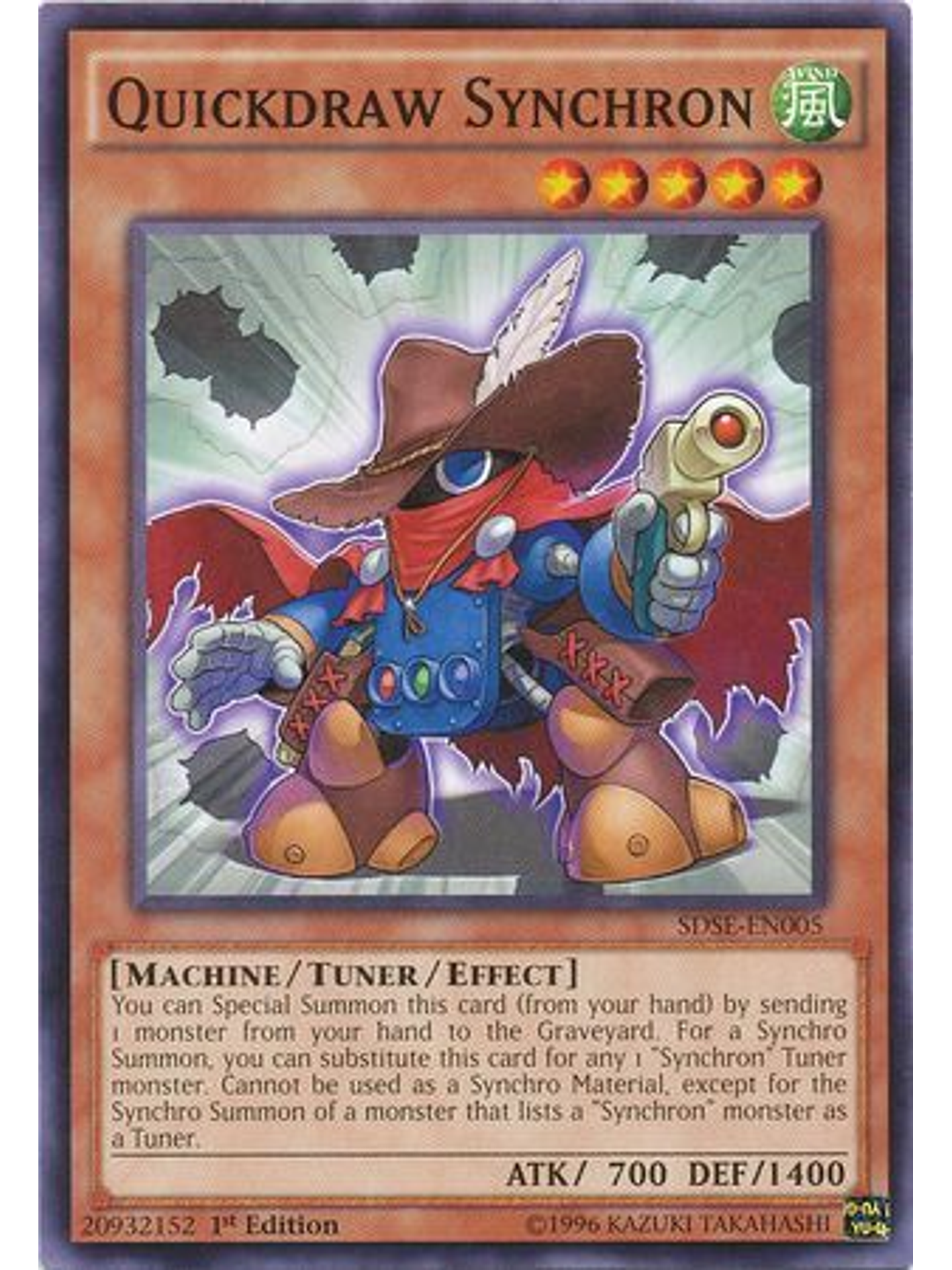 Quickdraw Synchron - SDSE-EN005 - Common 1st Edition 1