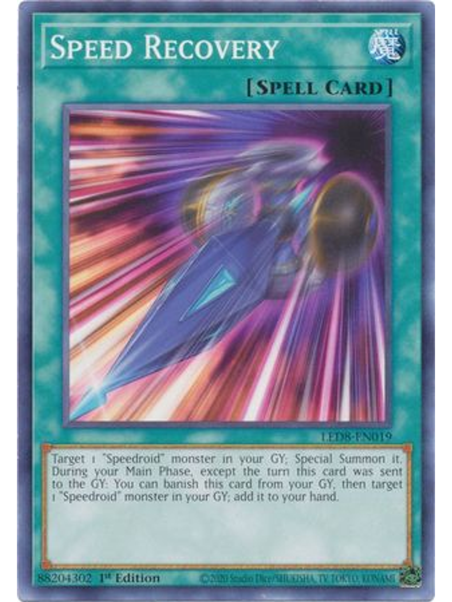 Speed Recovery - LED8-EN019 - Common 1st Edition 1