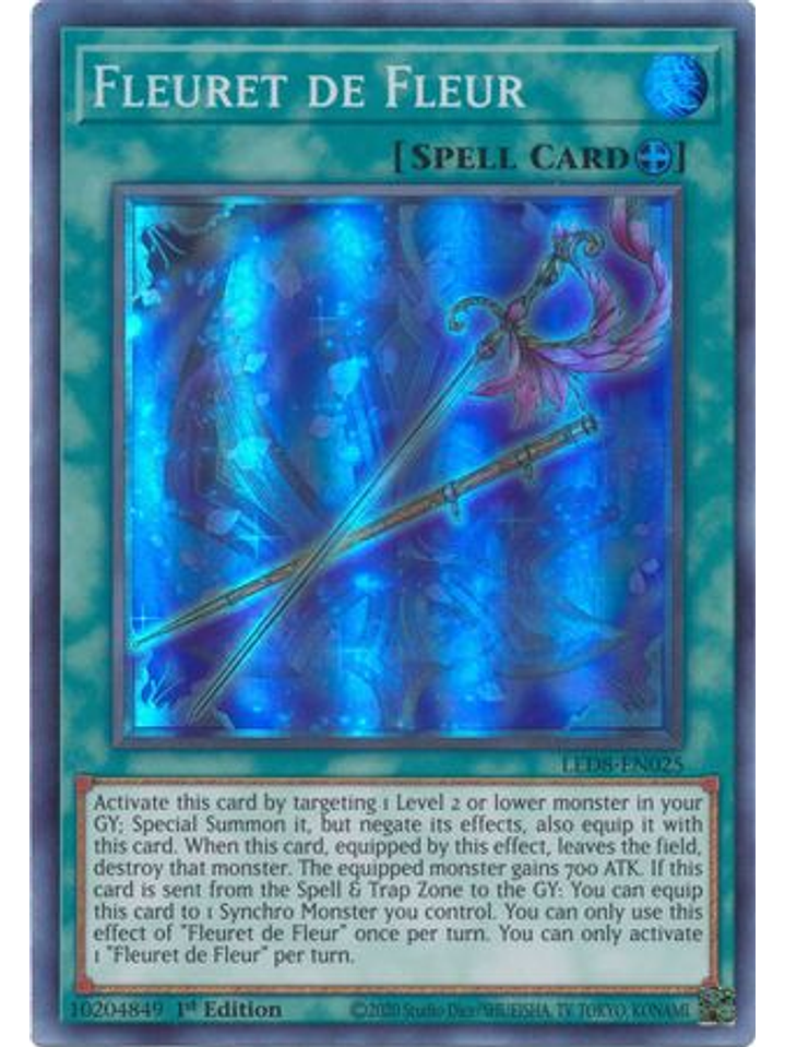 Fleuret de Fleur - LED8-EN025 - Super Rare 1st Edition 1