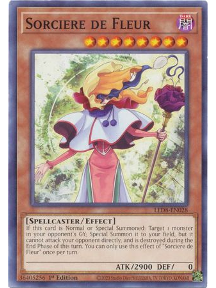 Sorciere de Fleur - LED8-EN028 - Common 1st Edition 1