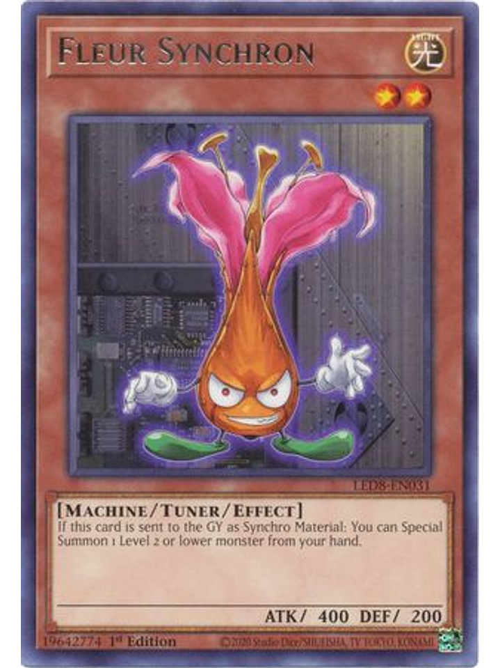 Fleur Synchron - LED8-EN031 - Rare 1st Edition 1