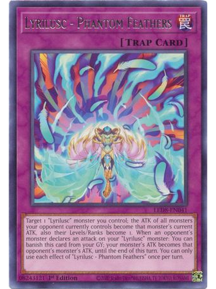 Lyrilusc - Phantom Feathers - LED8-EN041 - Rare 1st Edition 1