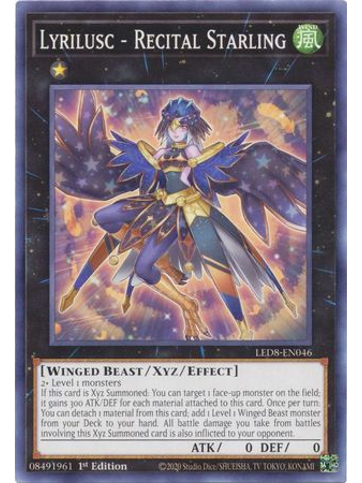 Lyrilusc - Recital Starling - LED8-EN046 - Common 1st Edition 1