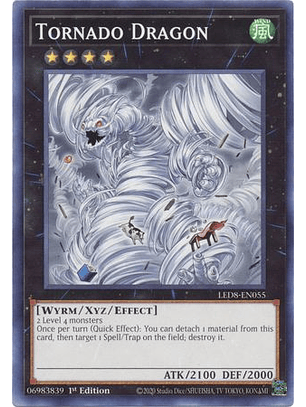 Tornado Dragon - LED8-EN055 - Common 1st Edition