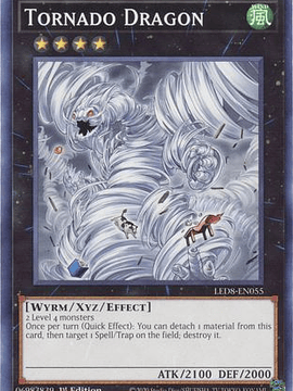 Tornado Dragon - LED8-EN055 - Common 1st Edition