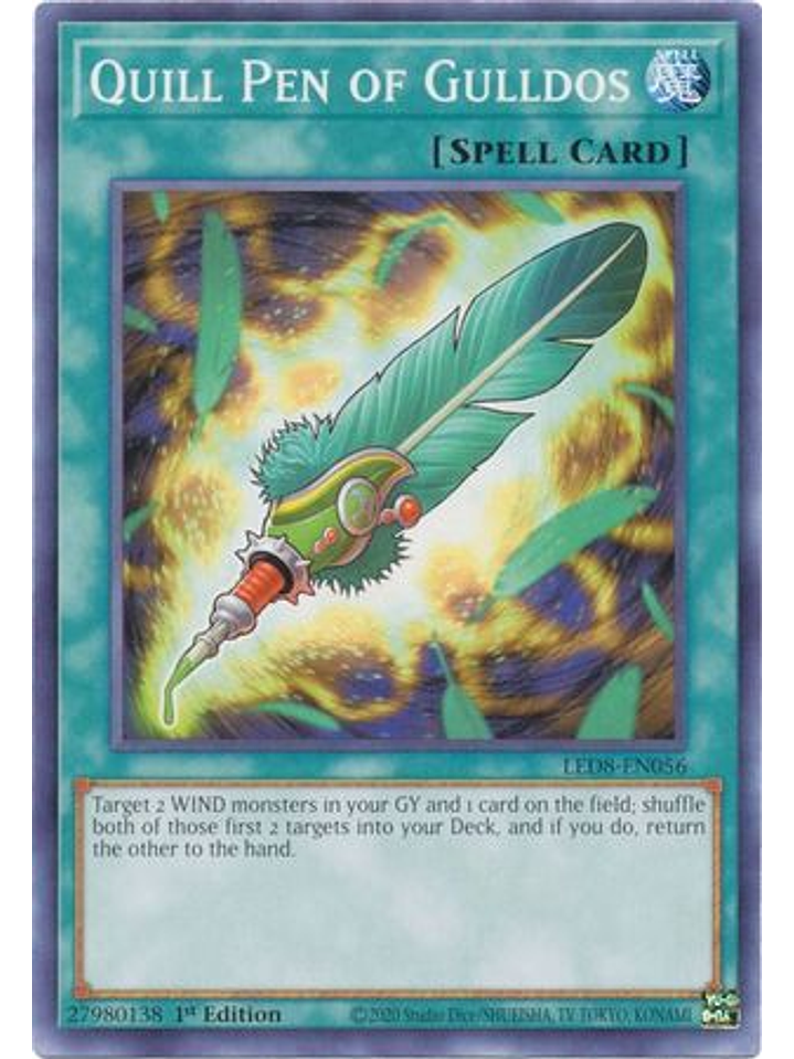 Quill Pen of Gulldos - LED8-EN056 - Common 1st Edition 1