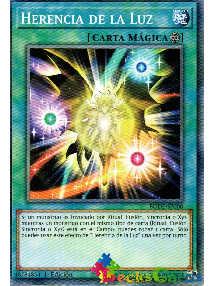 Heritage of the Light - BODE-EN000 - Common 1st Edition 1