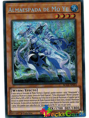 Swordsoul of Mo Ye - BODE-EN003 - Secret Rare 1st Edition