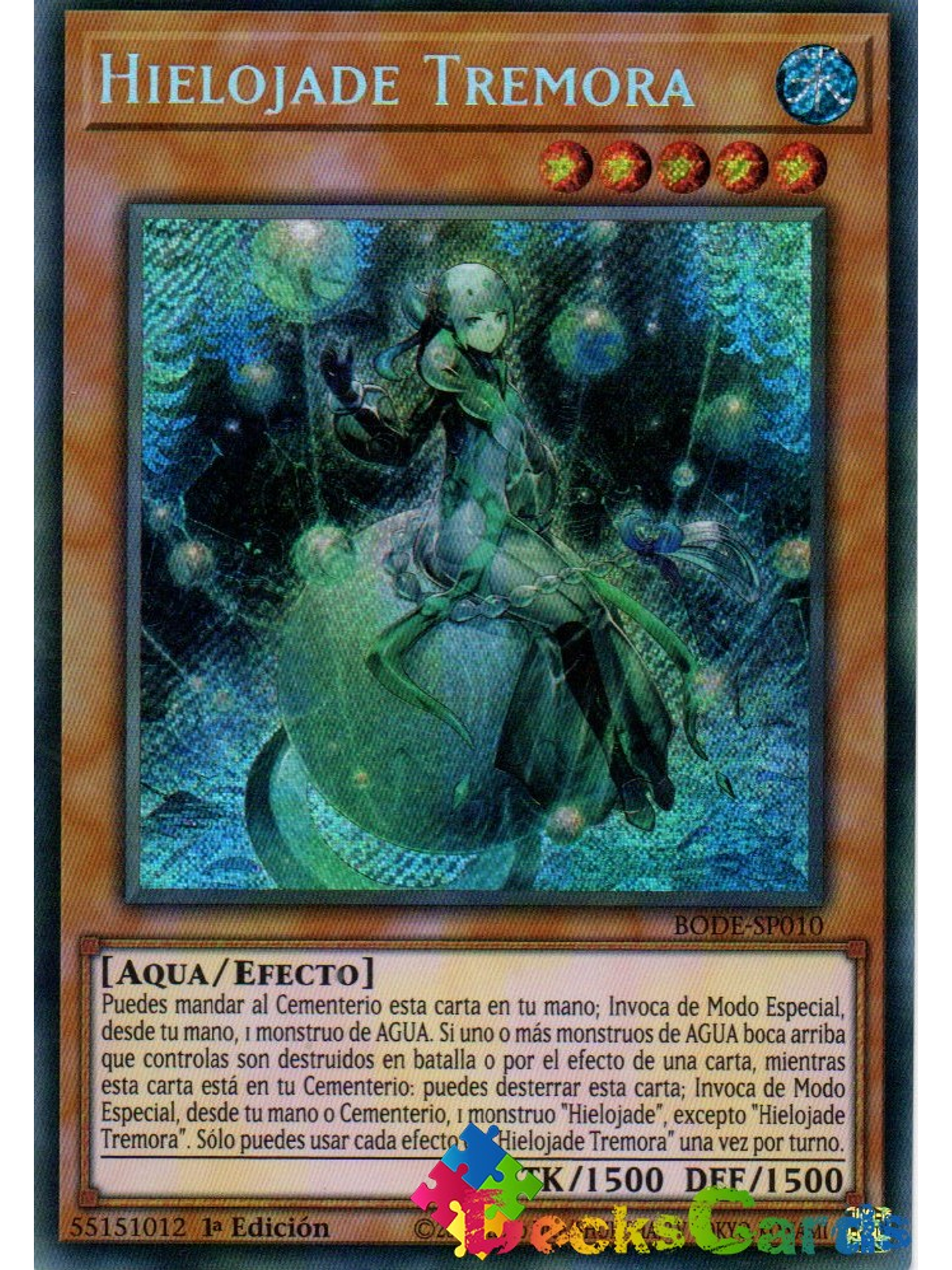 Icejade Tremora - BODE-EN010 - Secret Rare 1st Edition 1