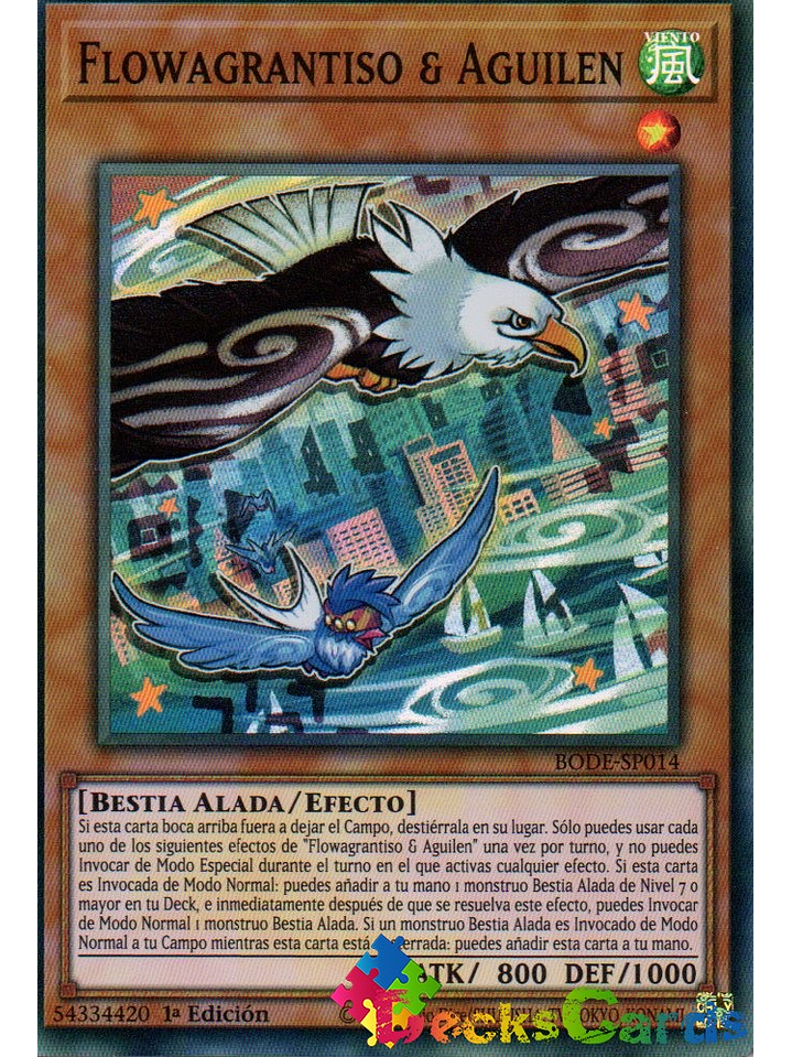 Floowandereeze & Eglen - BODE-EN014 - Super Rare 1st Edition 1