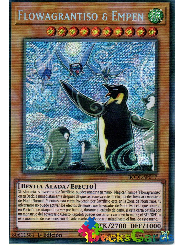 Floowandereeze & Empen - BODE-EN017 - Secret Rare 1st Edition 1