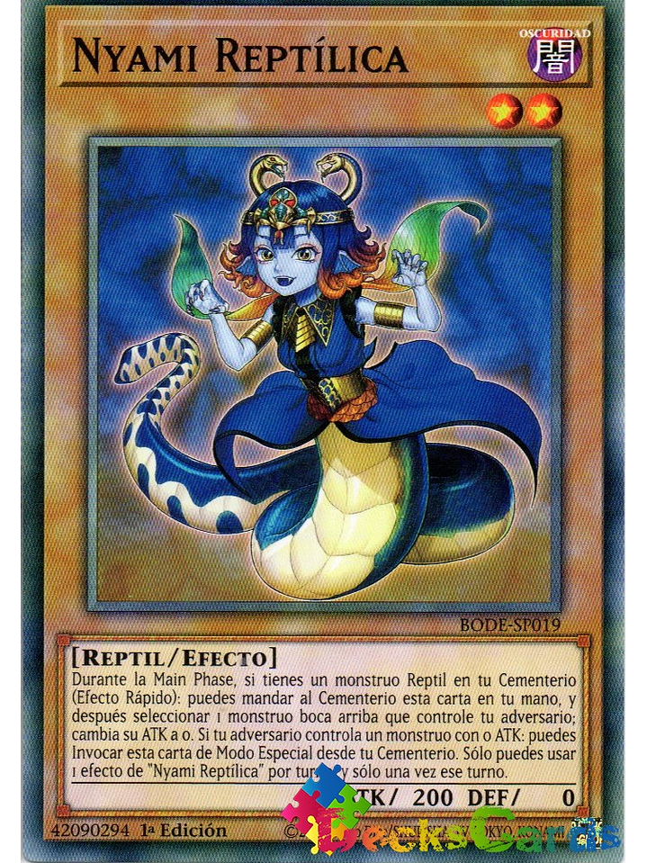 Reptilianne Nyami - BODE-EN019 - Common 1st Edition 1