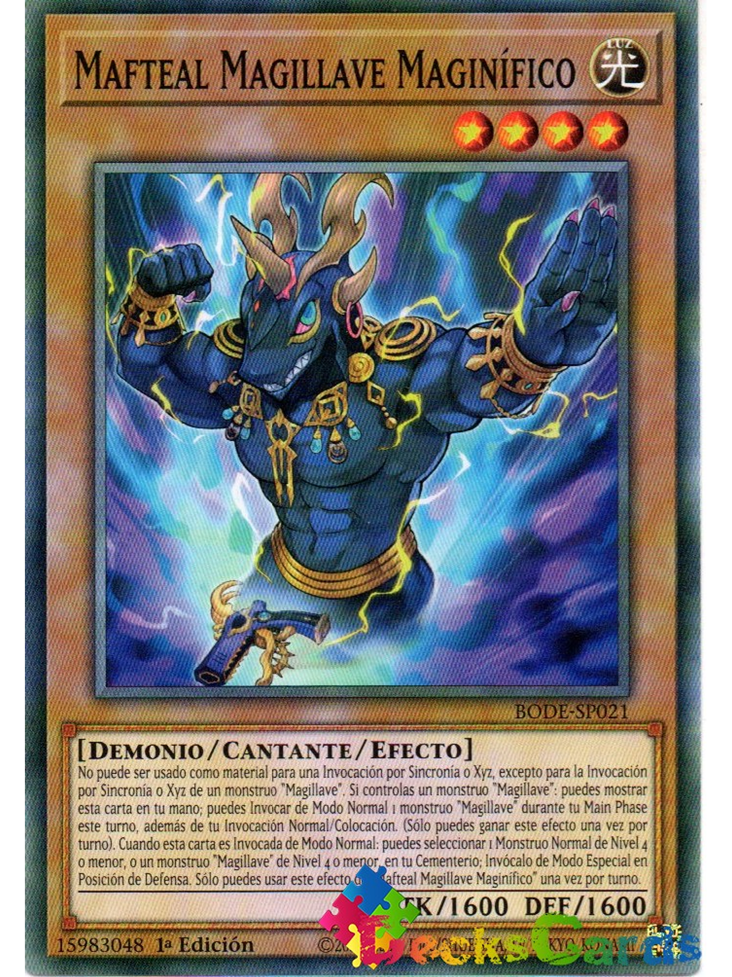 Maginificent Magikey Mafteal - BODE-EN021 - Common 1st Edition 1