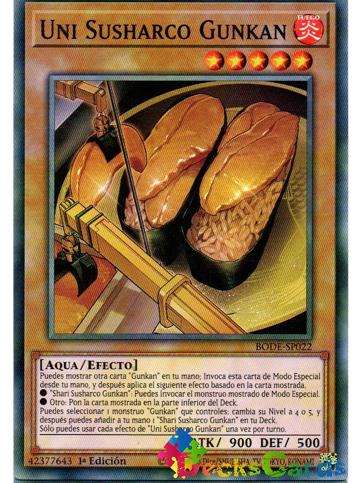 Gunkan Suship Uni - BODE-EN022 - Common 1st Edition 1