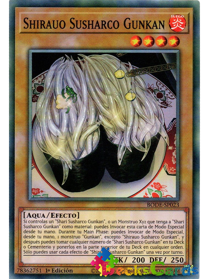 Gunkan Suship Shirauo - BODE-EN023 - Common 1st Edition 1