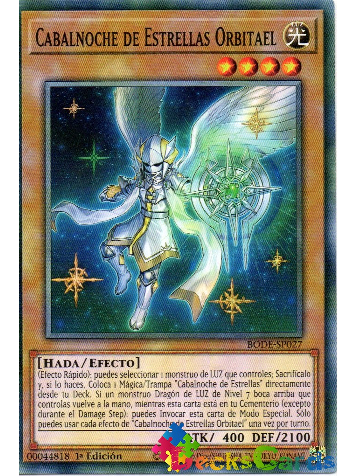 Starry Knight Orbitael - BODE-EN027 - Common 1st Edition 1