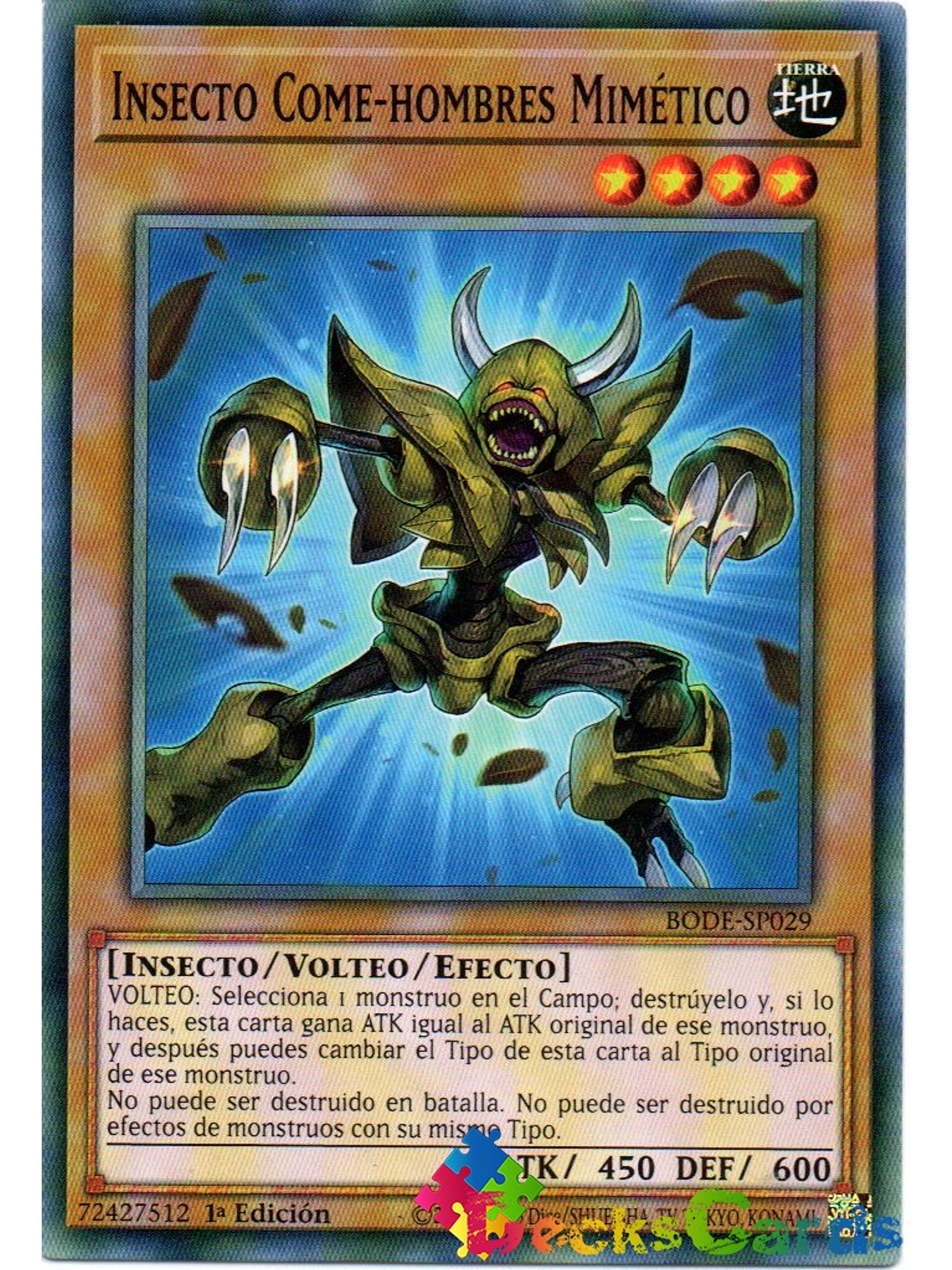 Mimicking Man-Eater Bug - BODE-EN029 - Common 1st Edition 1