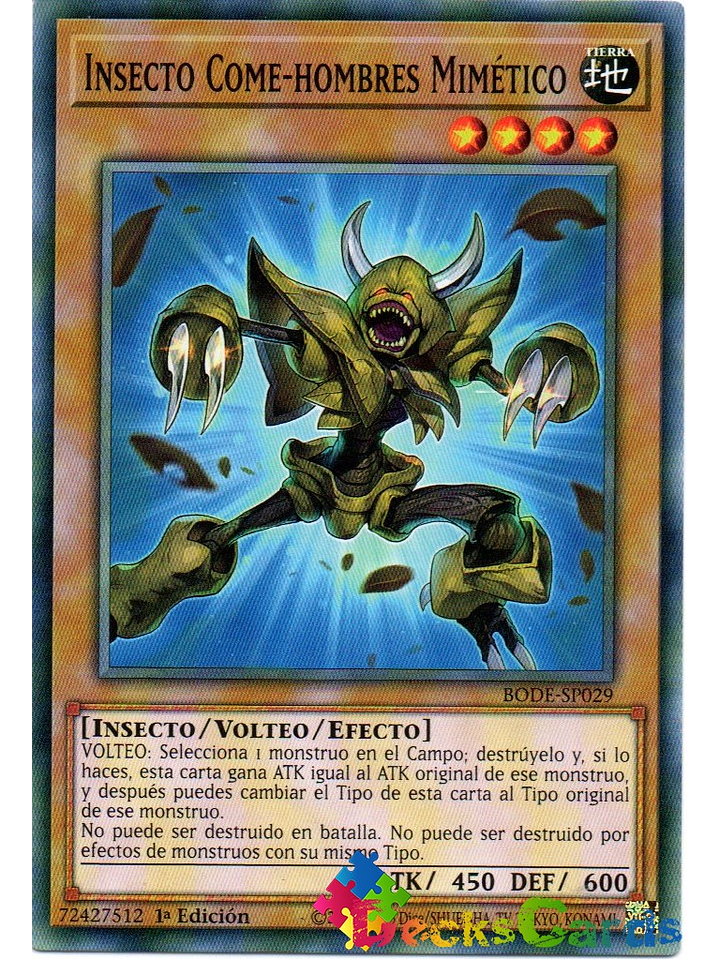 Mimicking Man-Eater Bug - BODE-EN029 - Common 1st Edition 1