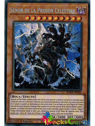 Lord of the Heavenly Prison - BODE-EN030 - Secret Rare 1st Edition