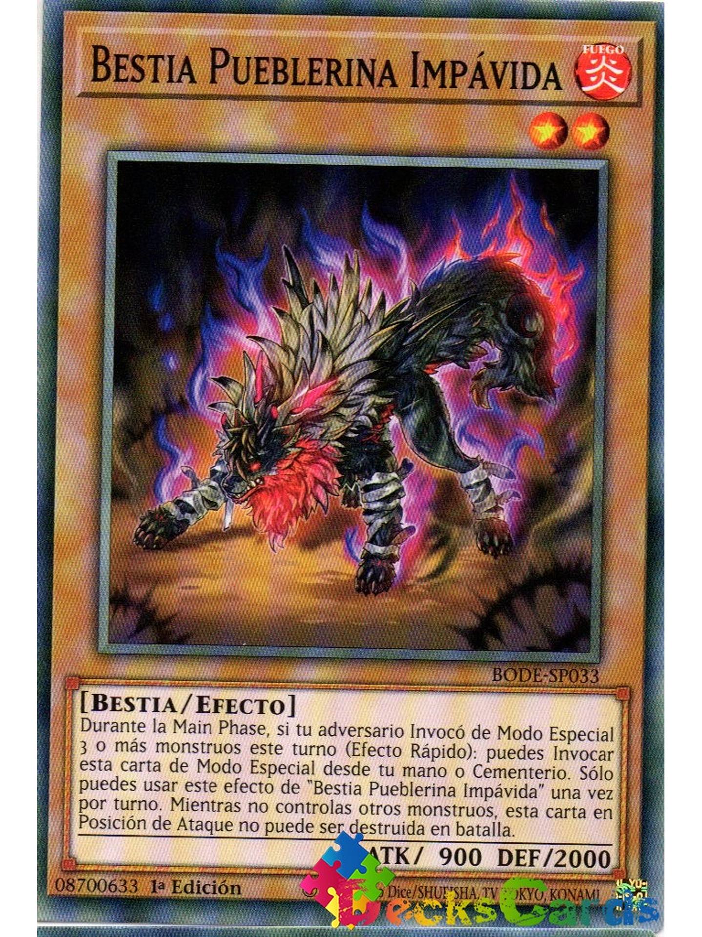 Undaunted Bumpkin Beast - BODE-EN033 - Common 1st Edition 1