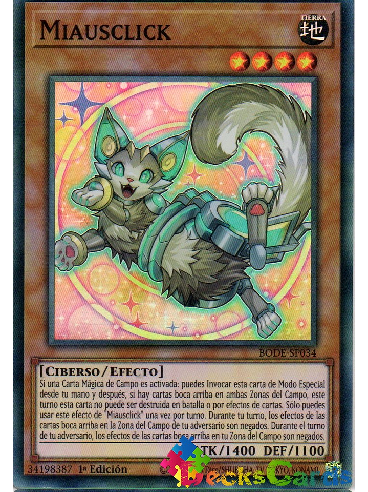 Meowseclick - BODE-EN034 - Super Rare 1st Edition 1