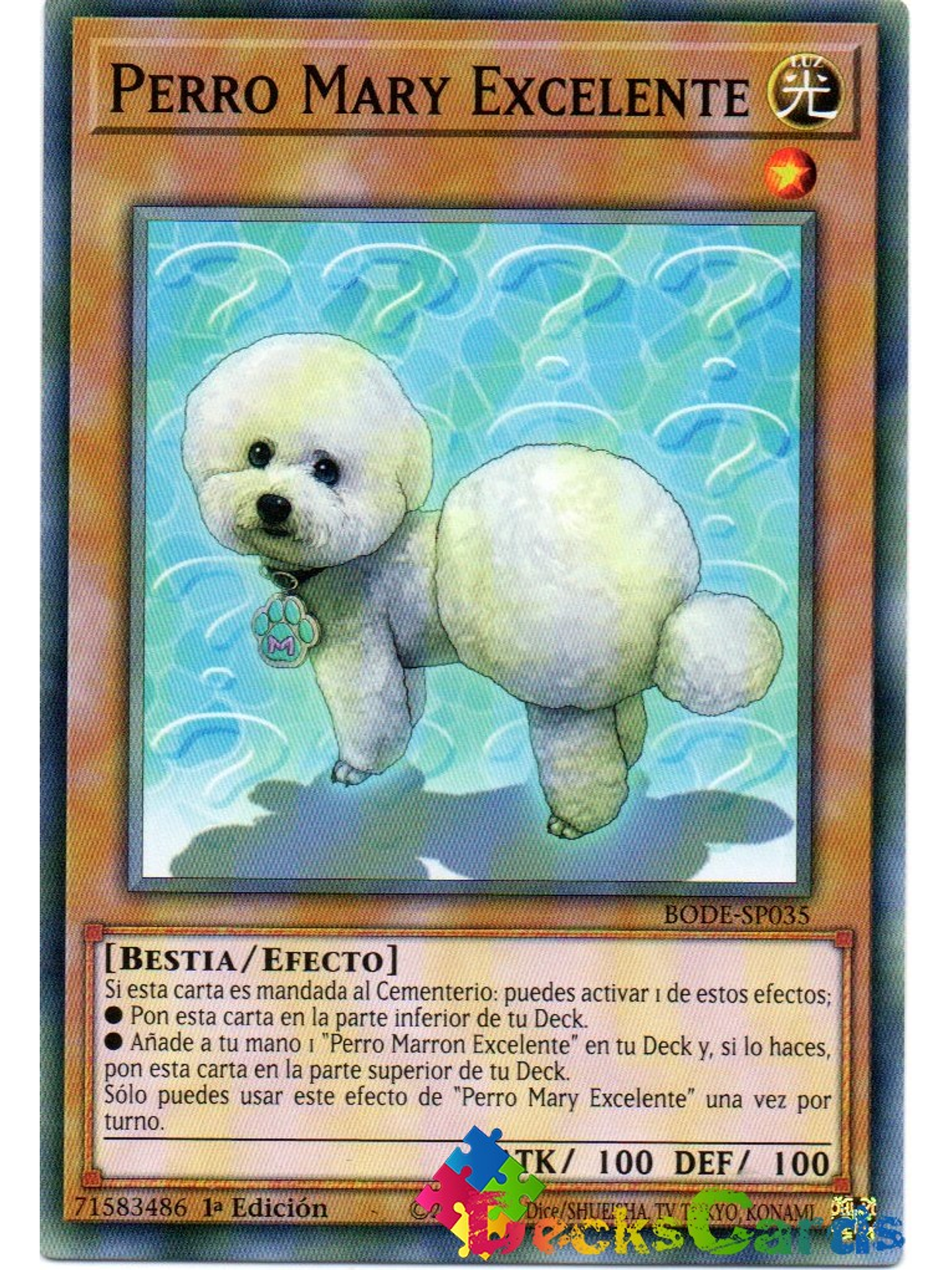 Outstanding Dog Mary - BODE-EN035 - Common 1st Edition 1