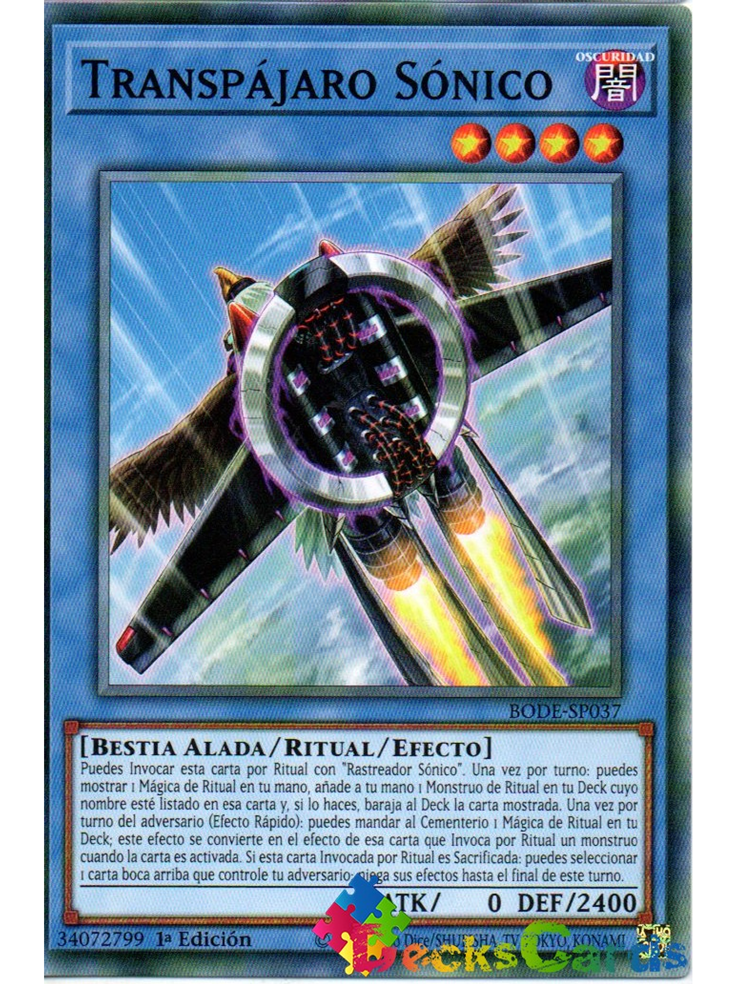 Transonic Bird - BODE-EN037 - Common 1st Edition 1