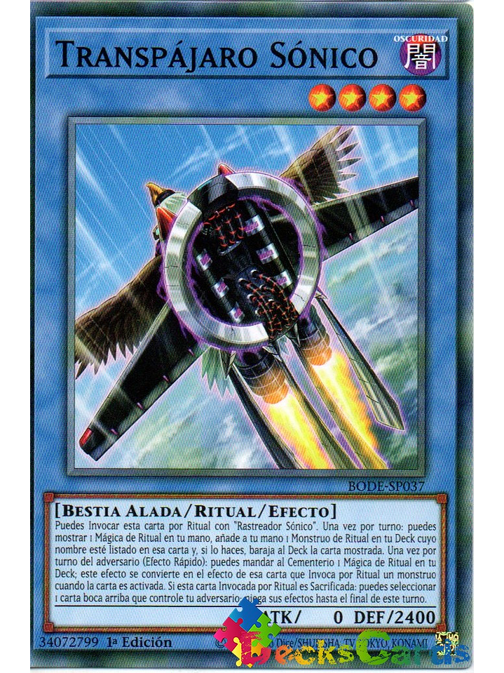 Transonic Bird - BODE-EN037 - Common 1st Edition 1