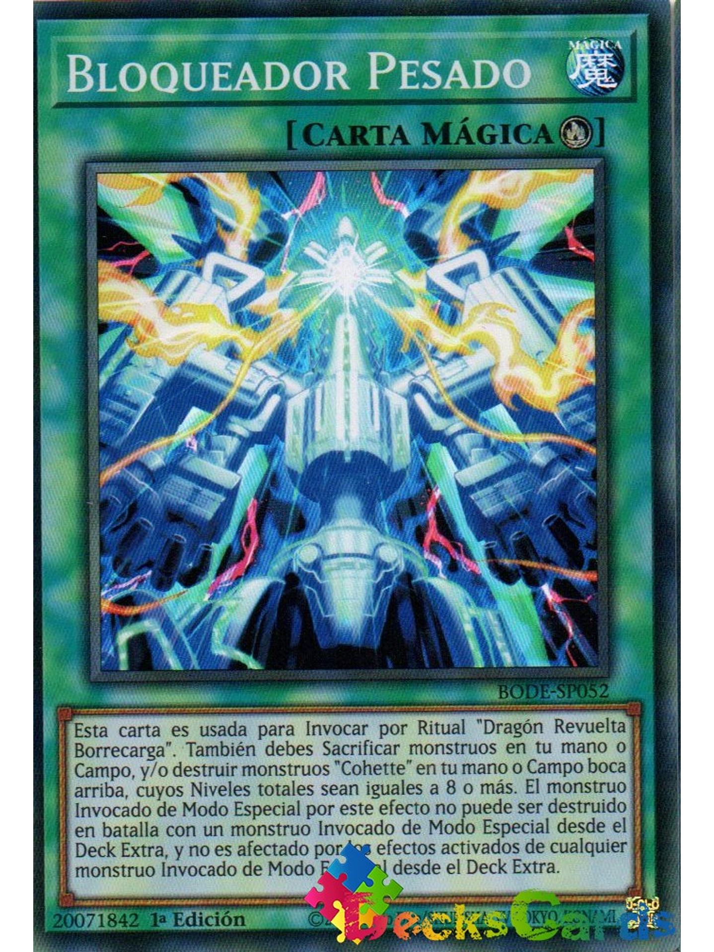 Heavy Interlock - BODE-EN052 - Super Rare 1st Edition 1