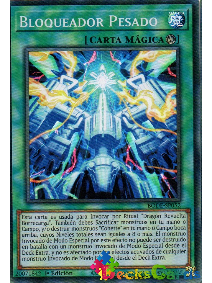 Heavy Interlock - BODE-EN052 - Super Rare 1st Edition 1