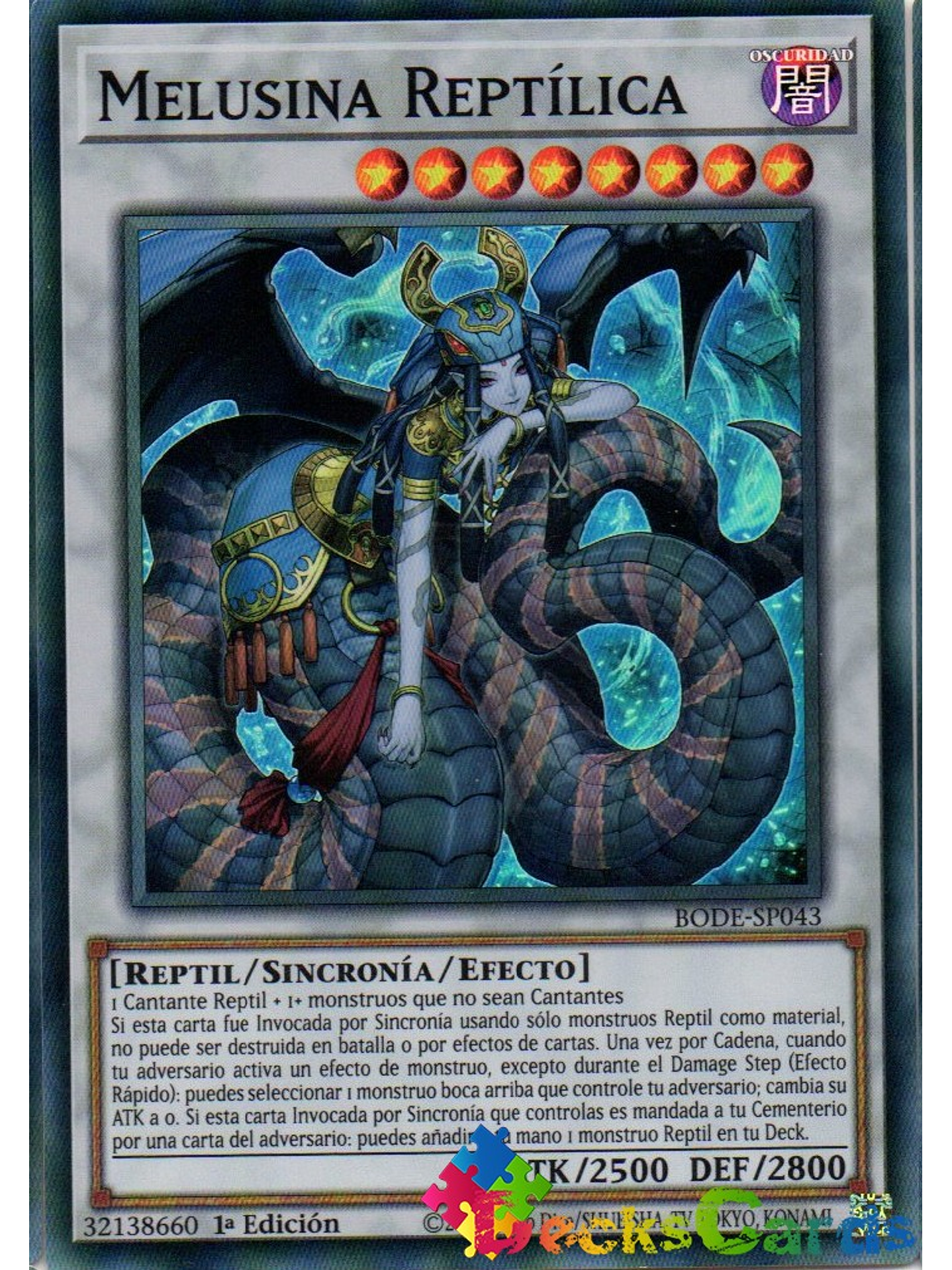 Reptilianne Melusine - BODE-EN043 - Super Rare 1st Edition 1