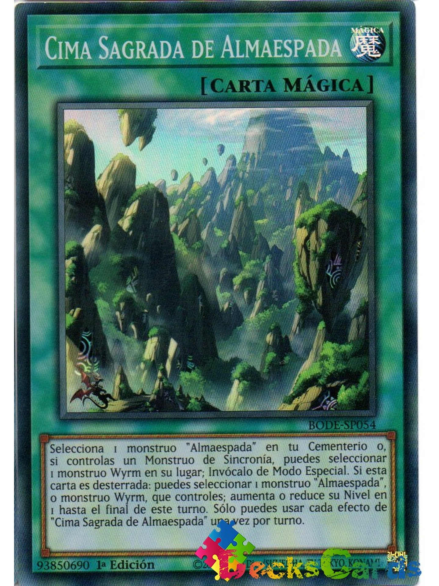 Swordsoul Sacred Summit - BODE-EN054 - Super Rare 1st Edition 1