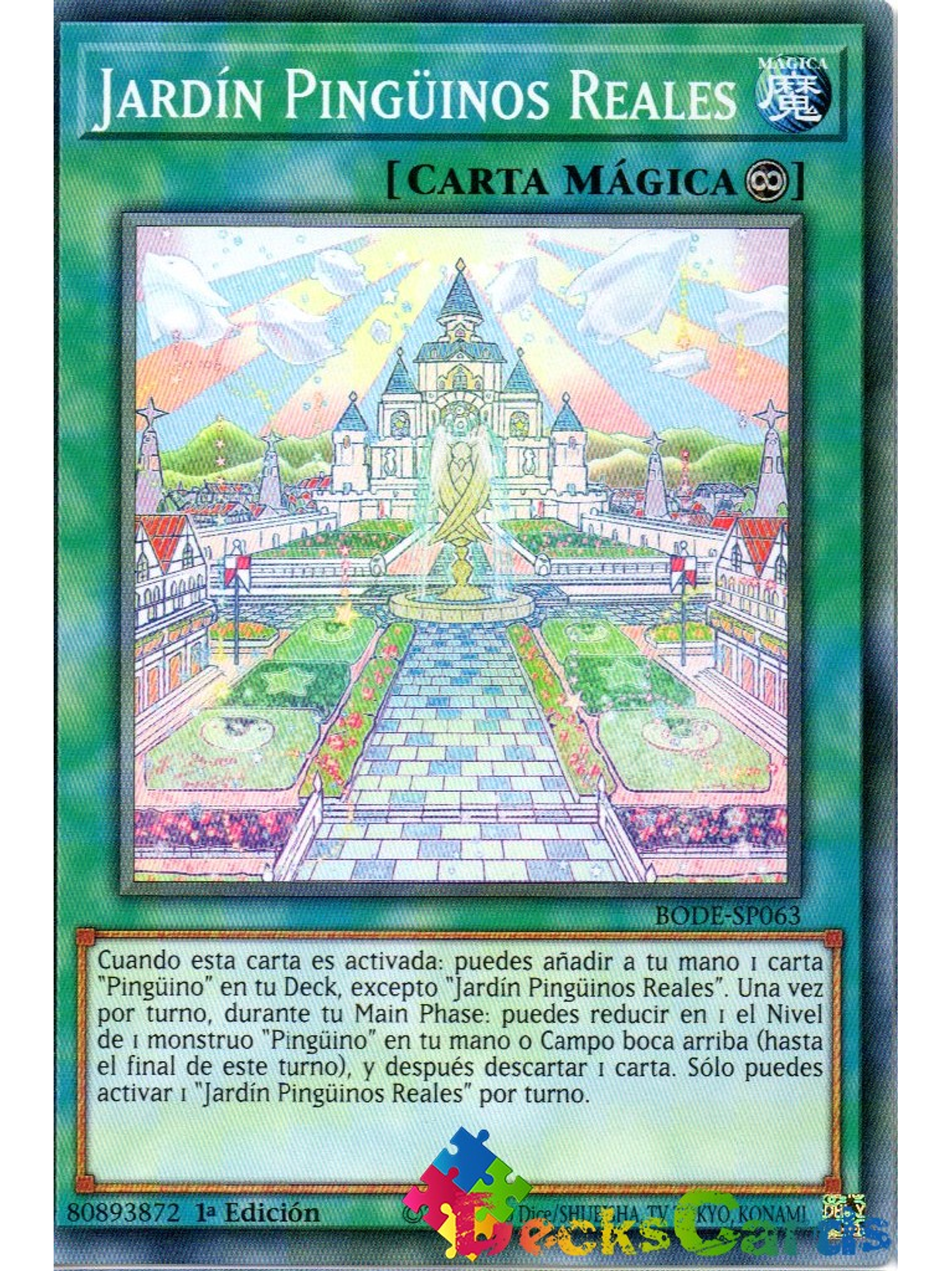 Royal Penguins Garden - BODE-EN063 - Common 1st Edition 1