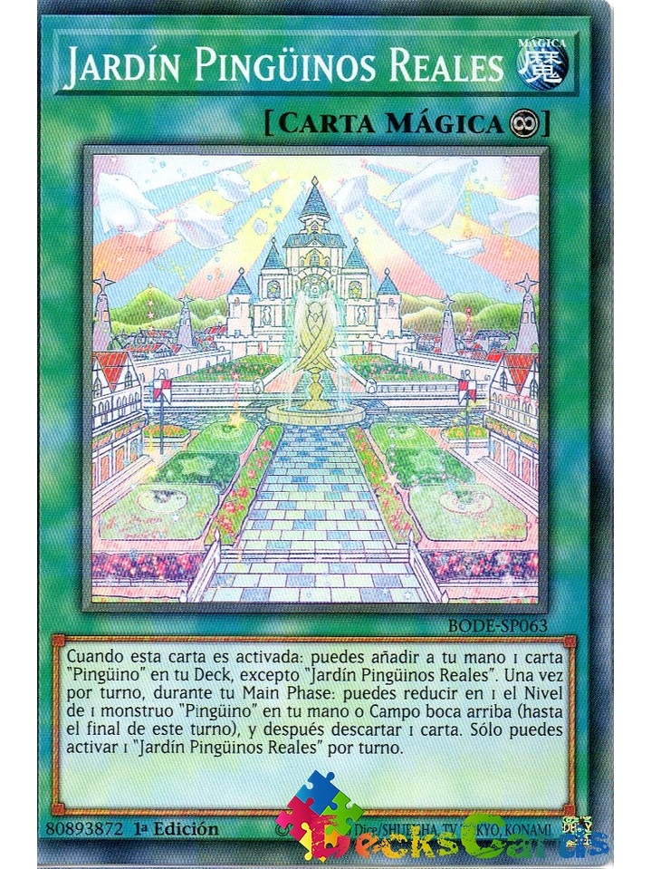 Royal Penguins Garden - BODE-EN063 - Common 1st Edition 1