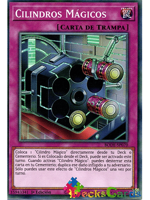 Magical Cylinders - BODE-EN070 - Common 1st Edition