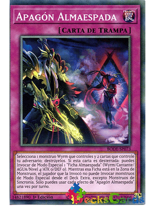 Swordsoul Blackout - BODE-EN073 - Common 1st Edition