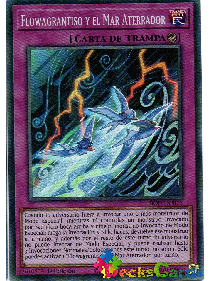 Floowandereeze and the Scary Sea - BODE-EN075 - Super Rare 1st Edition 1