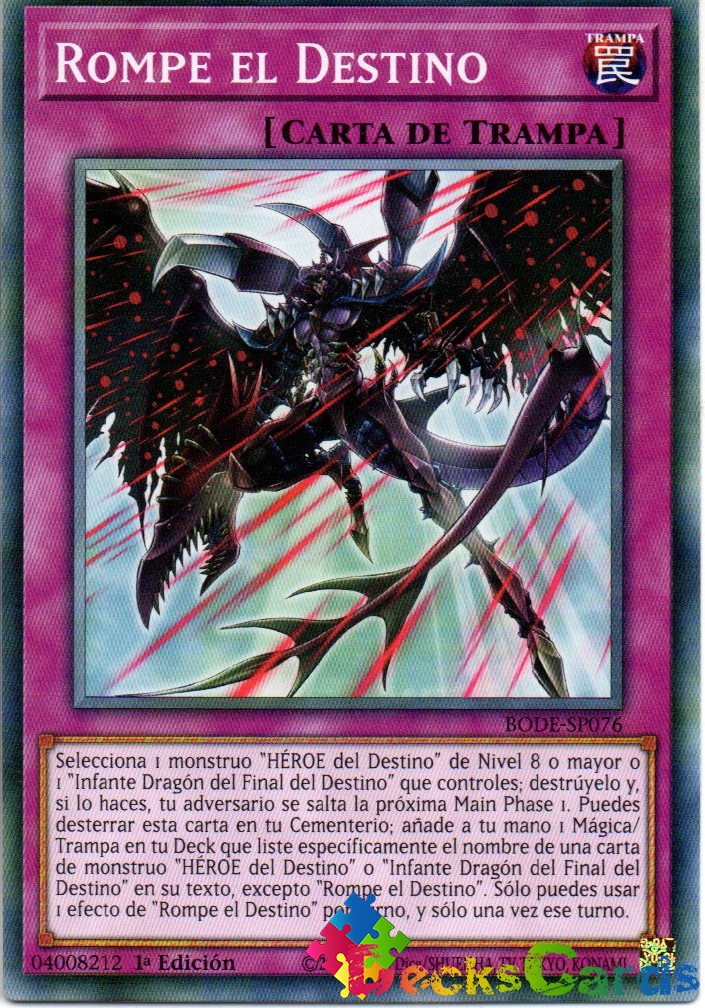 Break the Destiny BODE-EN076 Common 1st Edition