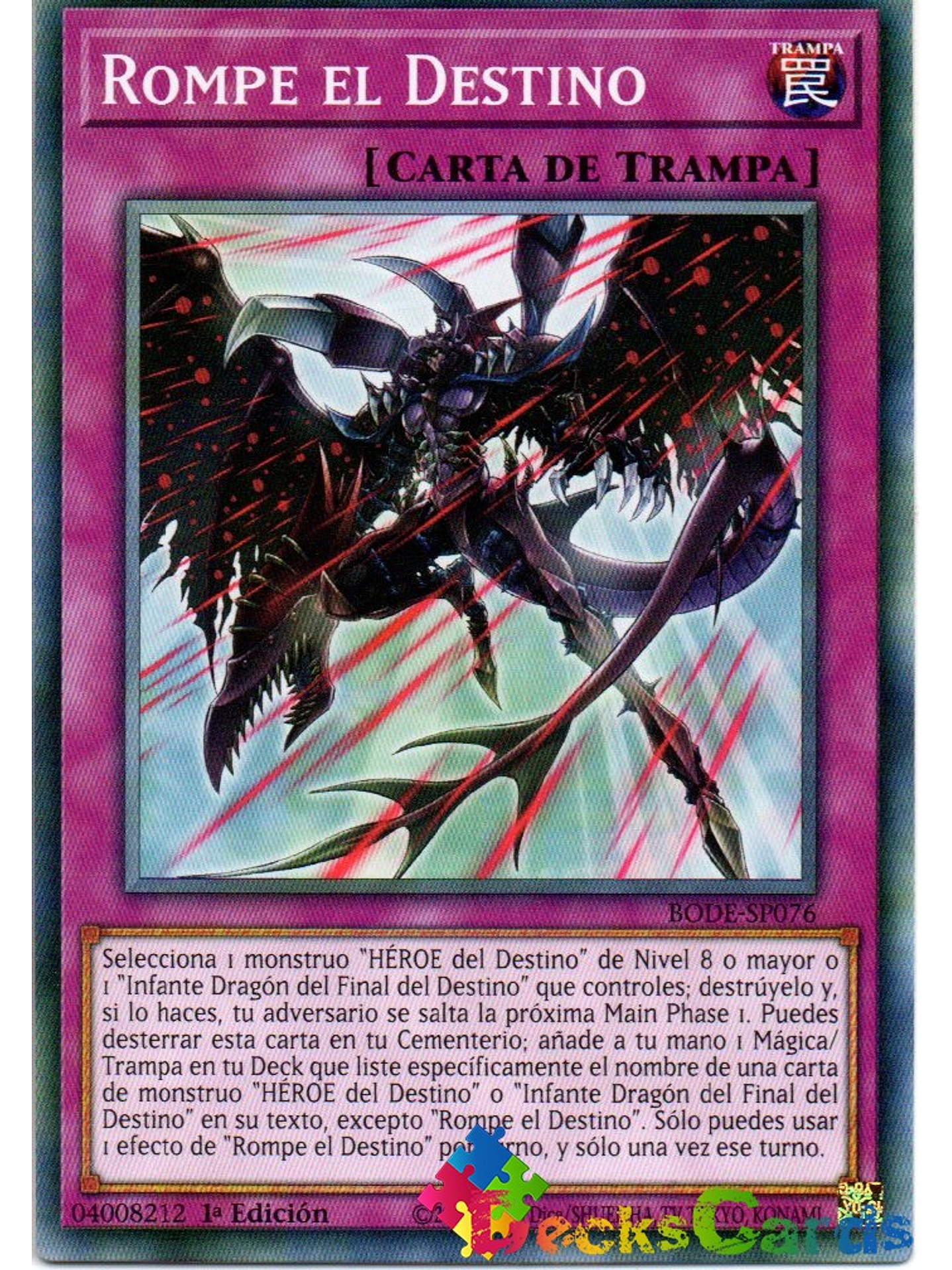 Break the Destiny - BODE-EN076 - Common 1st Edition 1