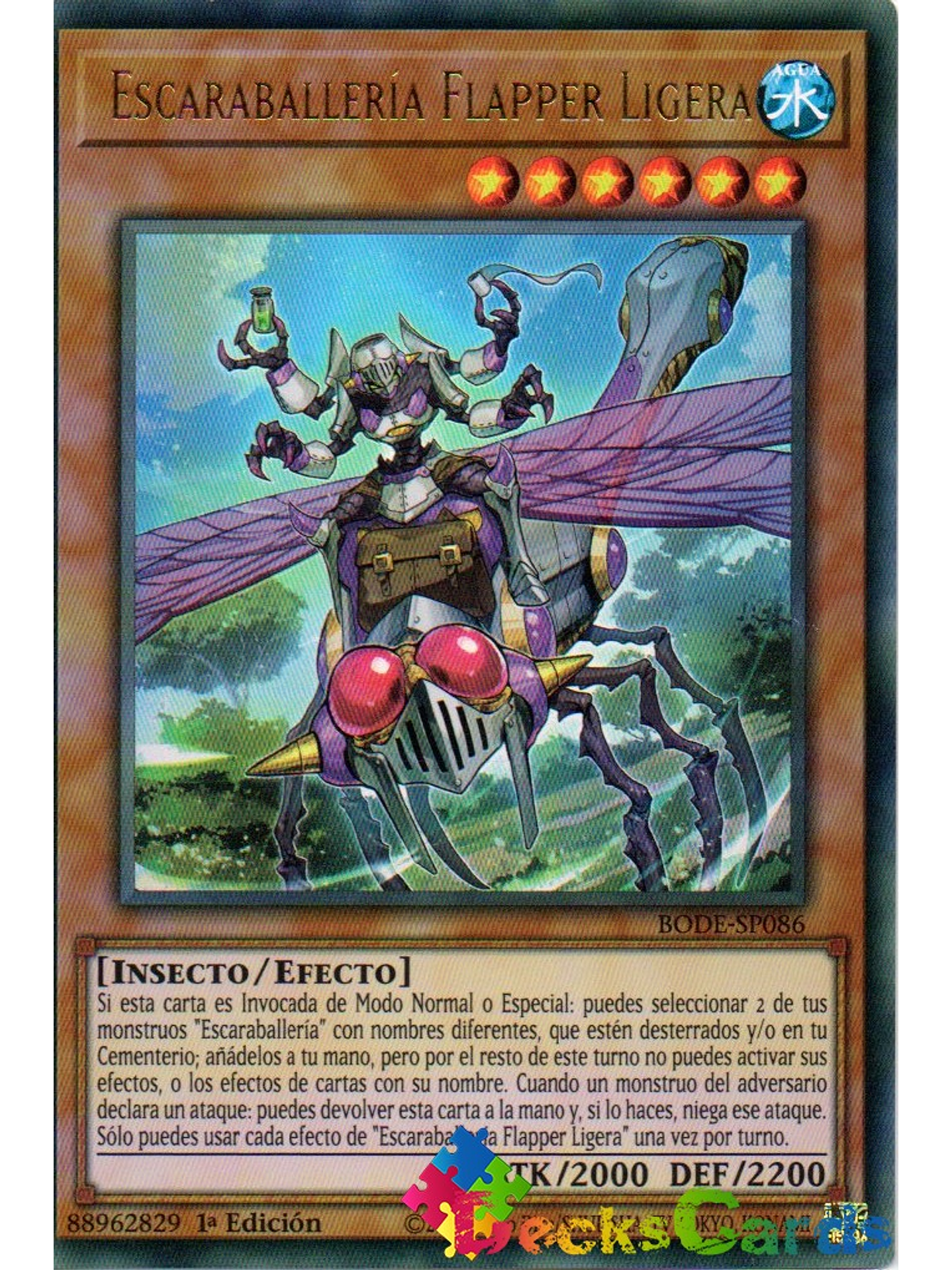 Beetrooper Light Flapper - BODE-EN086 - Ultra Rare 1st Edition 1