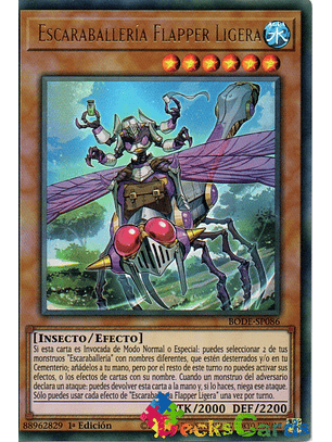 Beetrooper Light Flapper - BODE-EN086 - Ultra Rare 1st Edition